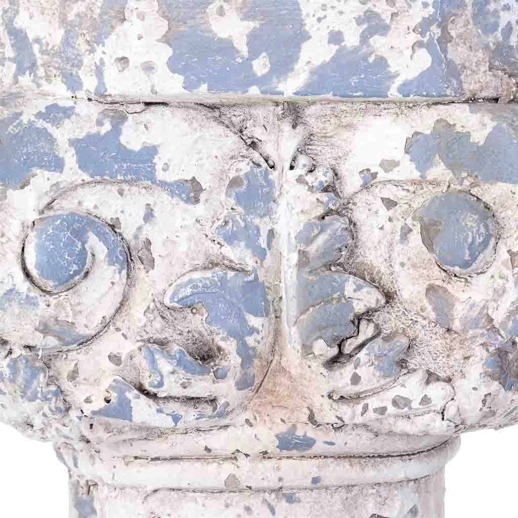 Colonna decorativa color pietra, 29x29x82h cm