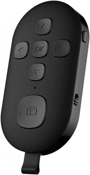 Regolatore di Angolo Bluetooth a Clessidra con Clicker per Camera Video Selfie - Telecomando Ricaricabile per Smartphone e Tablet