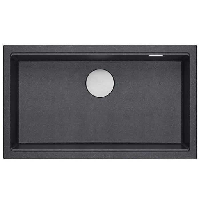 Lavello In Granito Logan 110 Black Metallic Oro