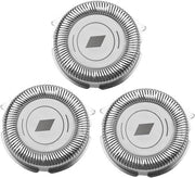 Set di 3 coppe a rasatura - Adatto per la serie SH50/50 - Rasatrici sostitutive per uomo - Mesce a precisione multipla - Incluso con coppe a rasatura comfort - Acciaio inossidabile