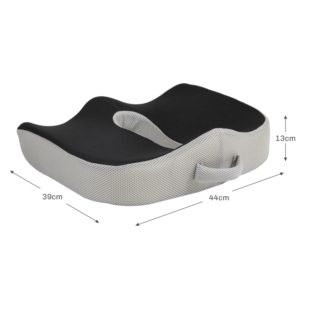 Cuscino sedia da ufficio ¨C zephmum ¨C memory foam, grigio