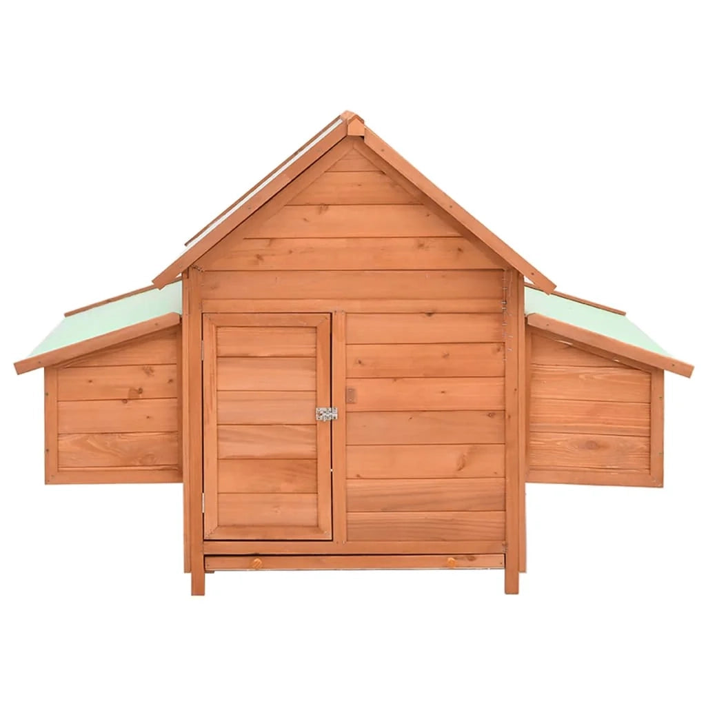 Pollaio 152 x 96 x 110 cm in legno massello di abete 02_0001666