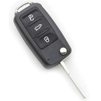 GUSCIO CHIAVE AUTO VOLKSWAGEN HU66BRS8 SILCA  PULSANTI 3