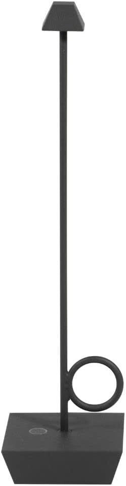 Broggi 4140217001 BUGIA Lampada da tavolo ricaricabile LED dimmerabile IP54 320 mm colore Antracite