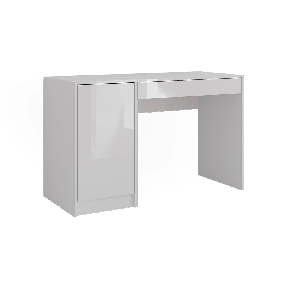 Vicco Tavolo da toeletta Bianco/bianco lucido 119.8 cm