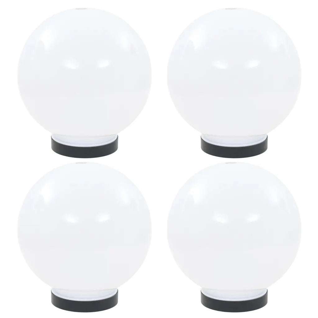 Set Lampade a LED Sferiche 4 pz 20 cm in PMMA cod mxl 62224