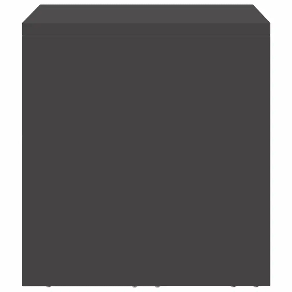 Armadio a muro per garage Nero 60 x 33 x 35 cm 883280