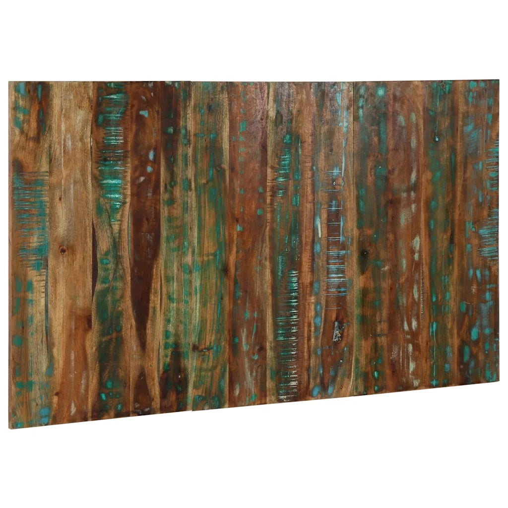 Testiera Multicolore 140 cm in Legno Massello Recupero