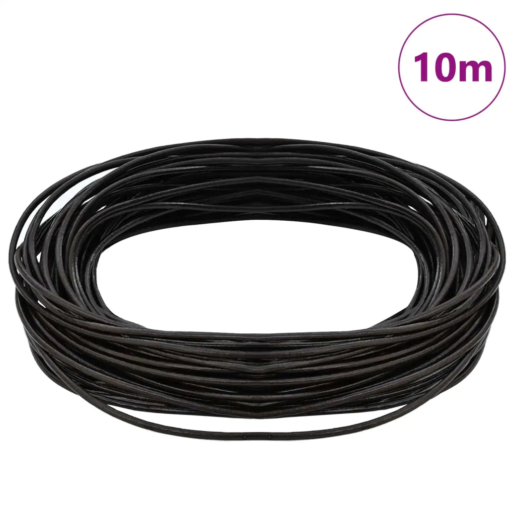 Cordino in Pelle Marrone Scuro ?1 mm x 10 m Pelle CFW8720143