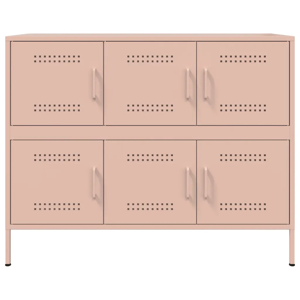 Credenza Rosa 100,5x39x79 cm in Acciaio 843097