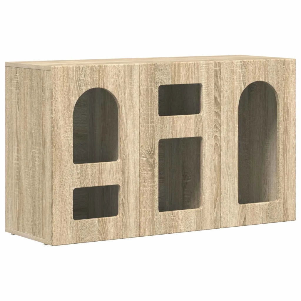 Credenza-Buffet-Armadio da cucina Rovere Sonoma 100 x 35 x 59 cm Legno multistrato