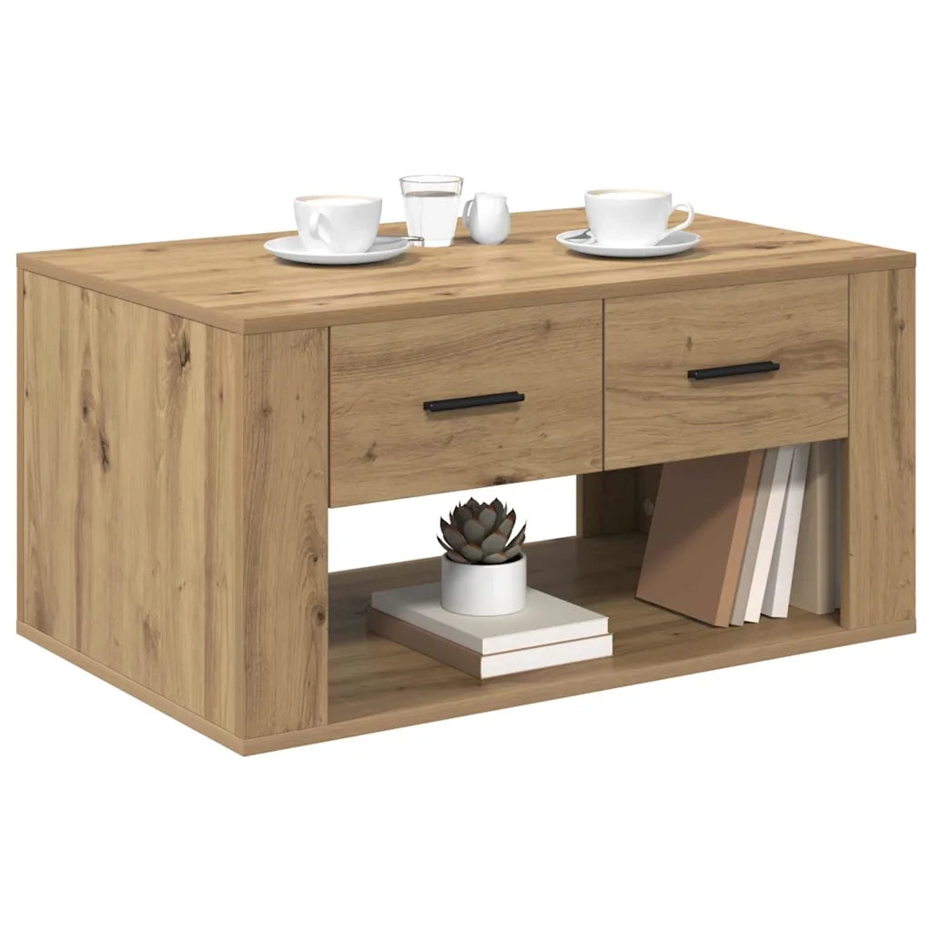 Tavolino da salotto Rovere artigianale 80 x 50 x 40 cm 881130