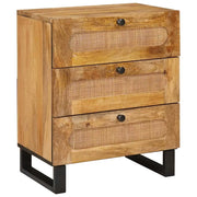 Armadio da Notte con cassetto Naturale 50 x 33 x 62 cm 4018053