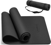 Mat di yoga 182x60cm/182x61cm - Mat con antislip 8mm per allenamento di yoga, Pilates e esercizi di terra