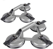 Tirante per dents - Tirante per dents auto - Rimuovitore di dents con pistone - set da 2 - Grigio