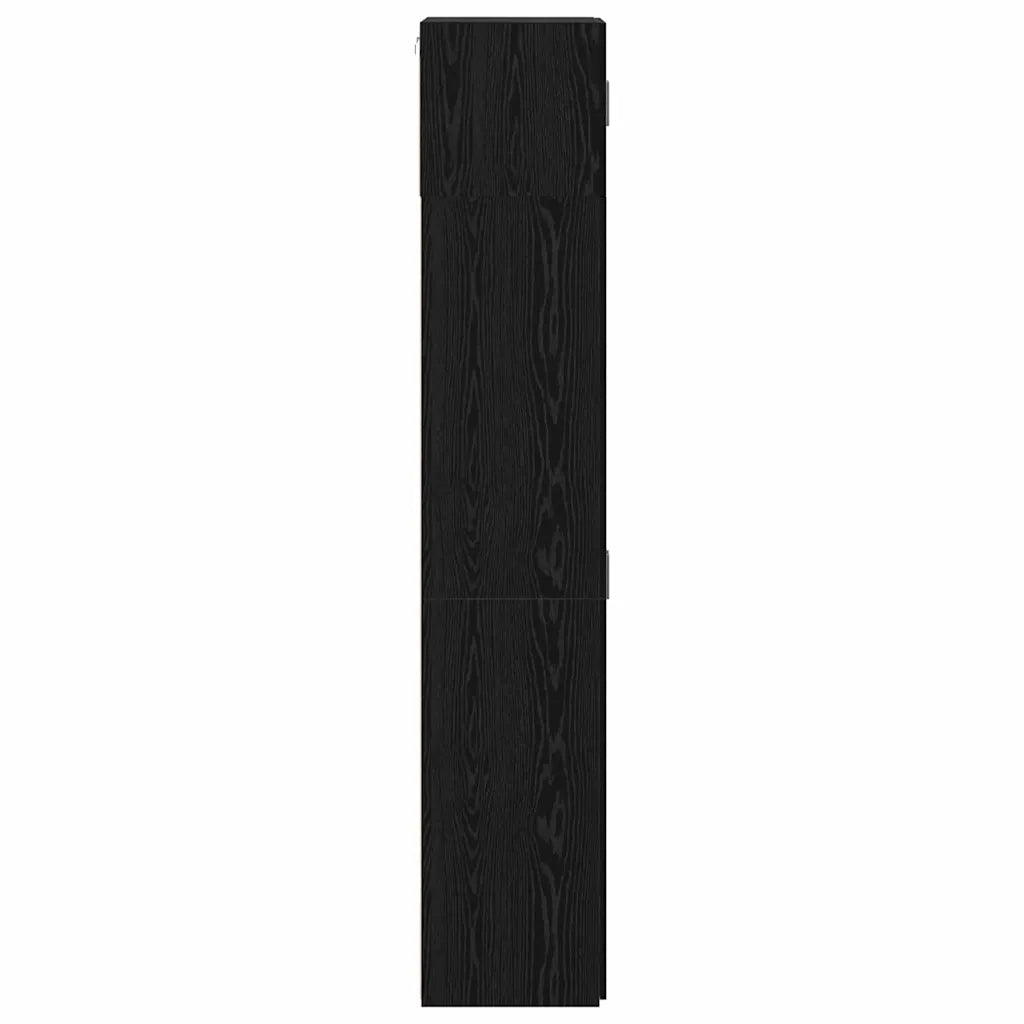 Armadio 3 pz Rovere Nero CFW4928934