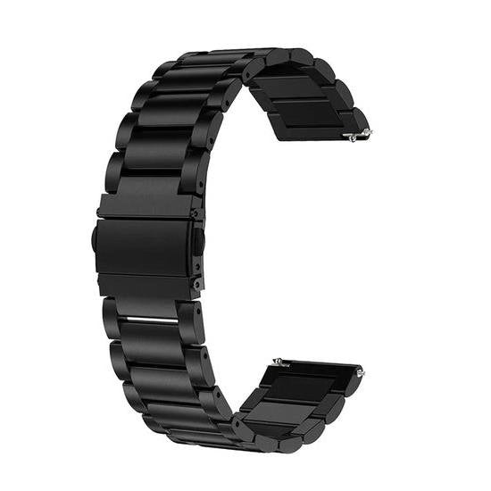 Cinturino orologio 20mm in acciaio inossidabile RVS316L | Adatto a orologi intelligenti Samsung, Huawei, Ticwatch, Amazfit, Honor e orologi analogici | Compatibile con modelli Seiko, Casio e Fossil
