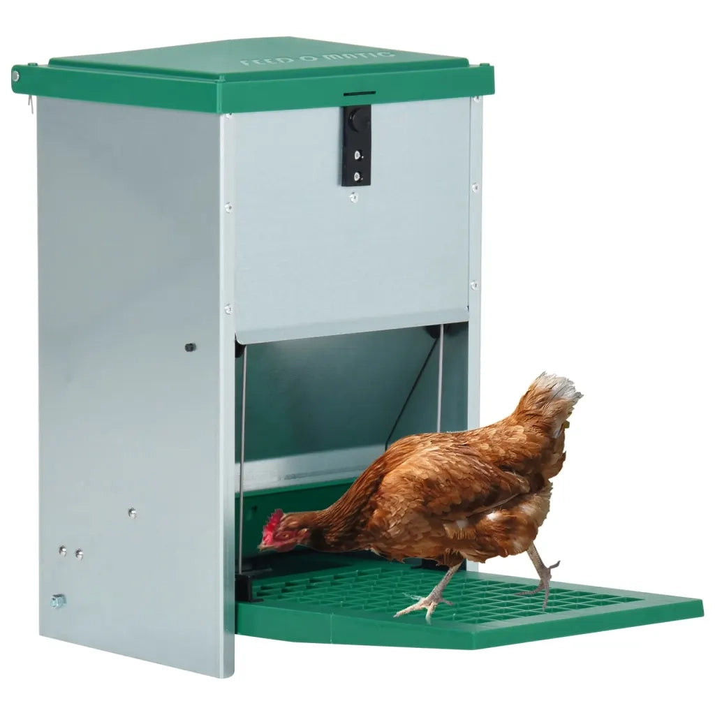 Mangiatoia Automatica per Pollame Feedomatic con Pedale 8 kgcod mxl 117607