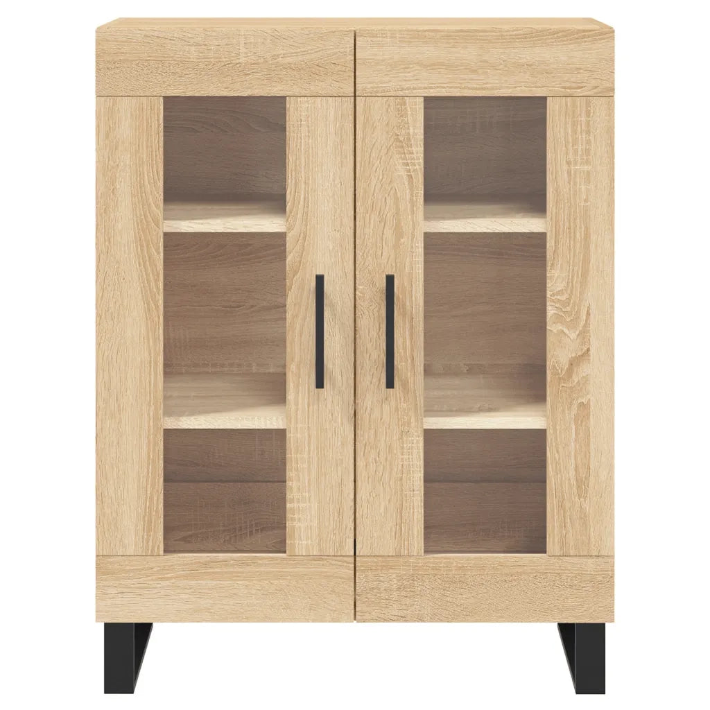 Credenza Rovere Sonoma 69,5x34x180 cm in Legno Multistrato 3189344