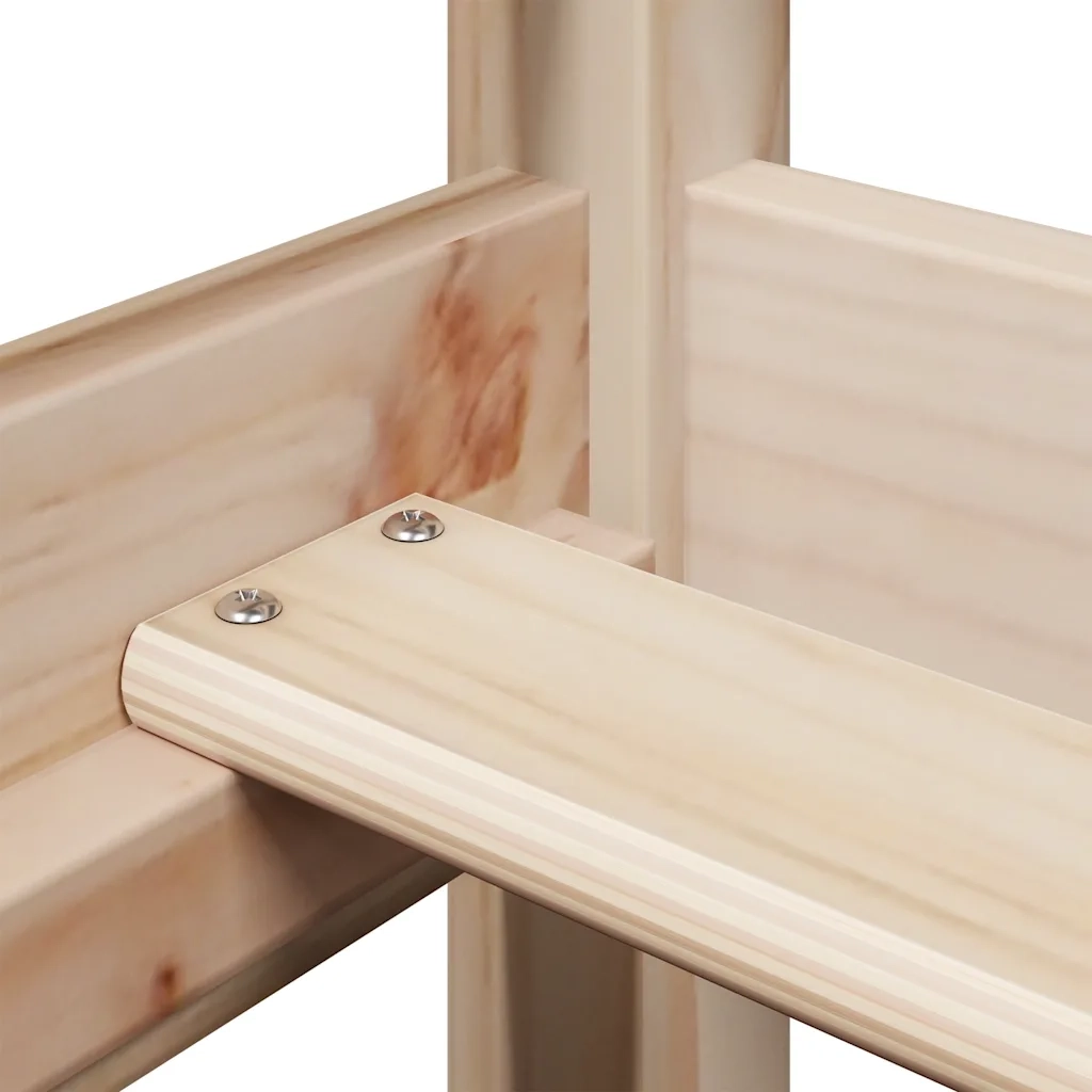 Dormeuse con Tetto 80x200 cm in Legno Massello di Pino 3282200