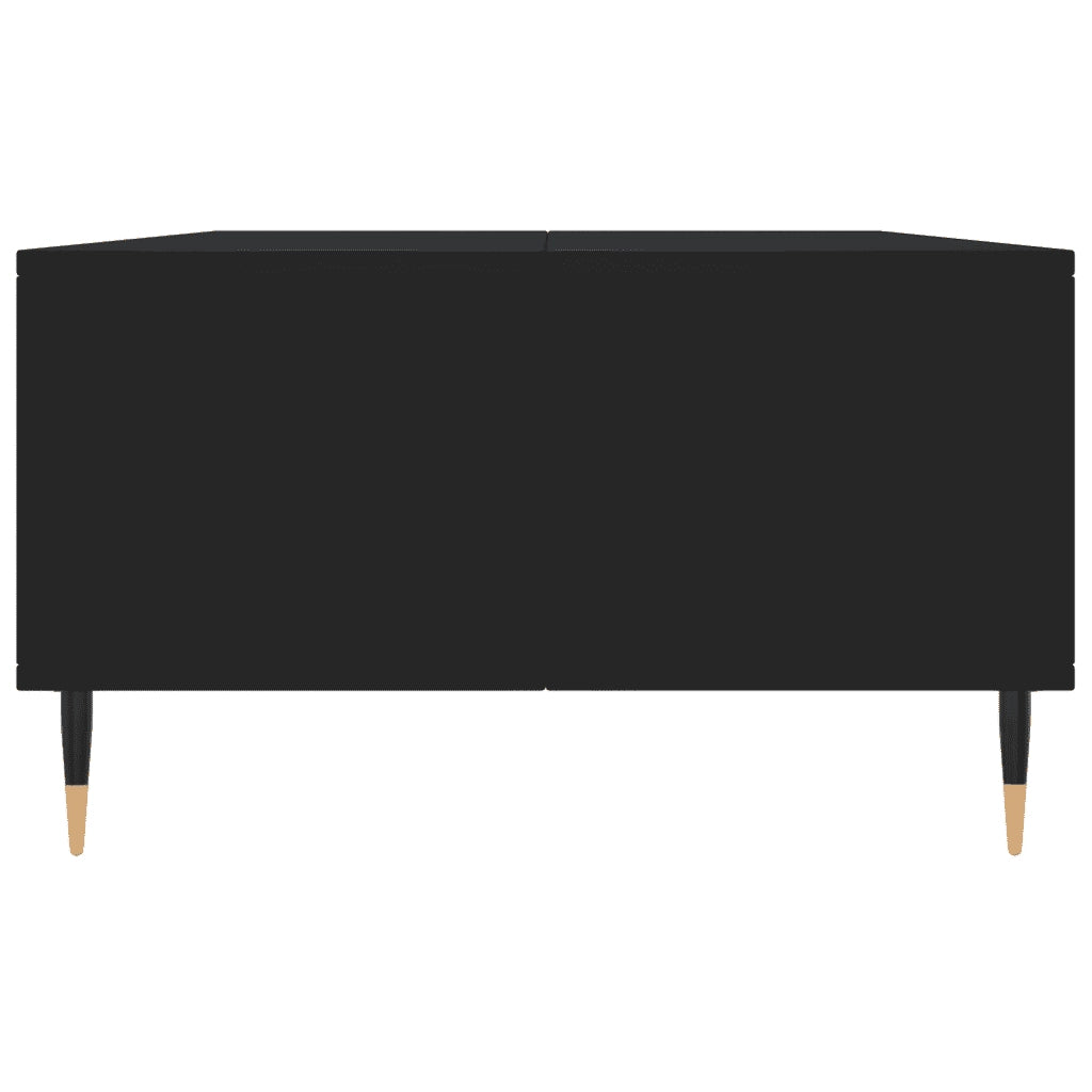 Tavolino da Salotto Nero 104x60x35 cm in Legno Multistrato 827077