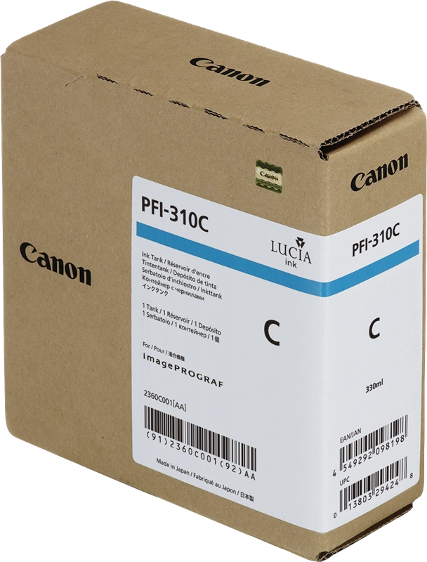 Canon PFI-310C cartuccia d'inchiostro Originale Ciano
