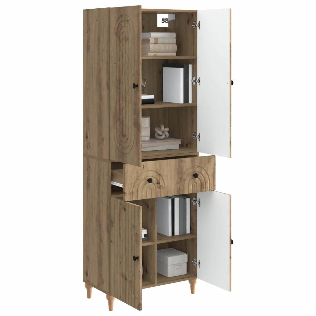Set di armadi 2 pcs 66 x 34,5 x 90 cm Legno ingegnerizzato 3416492