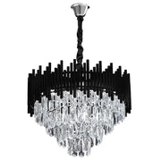 Lampada Cristal G063-cp 50cm Black