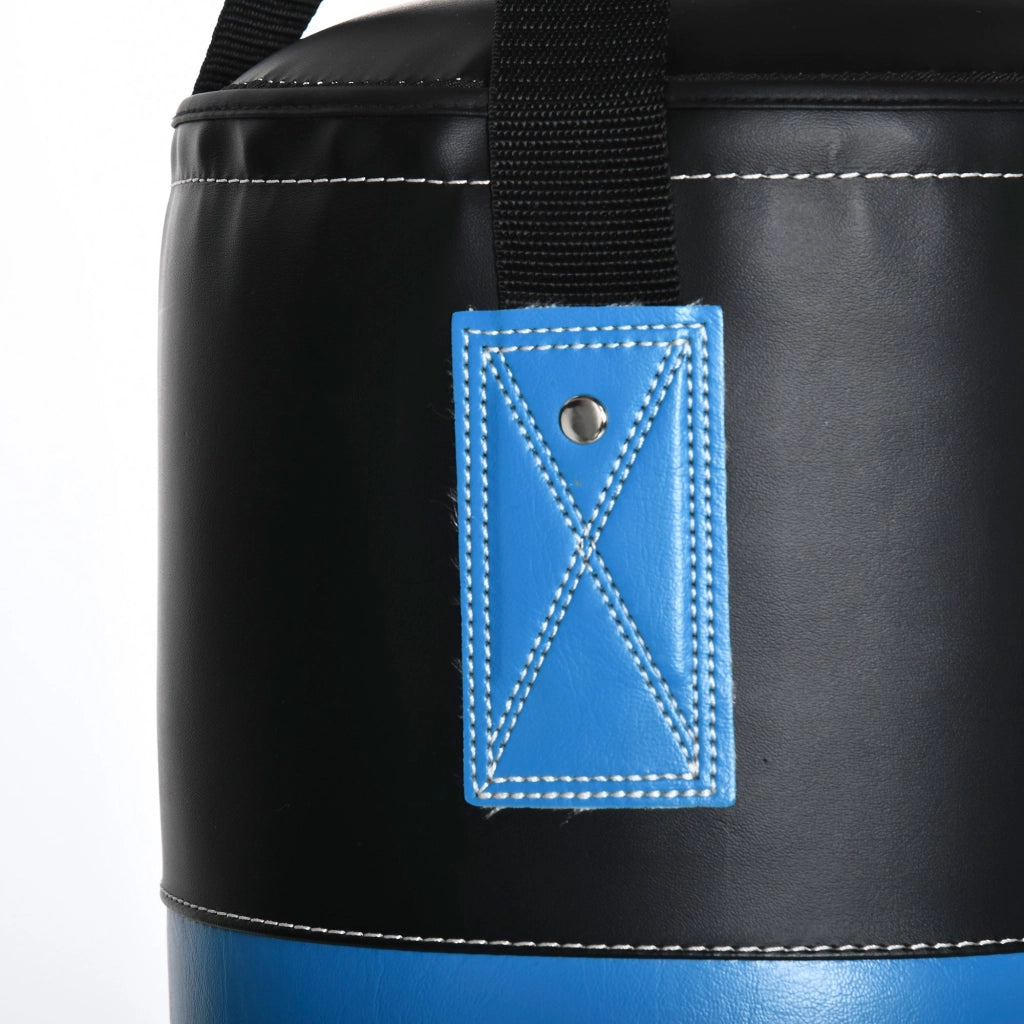 Set Sacco da Boxe da Appendere Sacco per Pugilato a 3 Strati Guantoni e Borsa di Trasporto Blu
