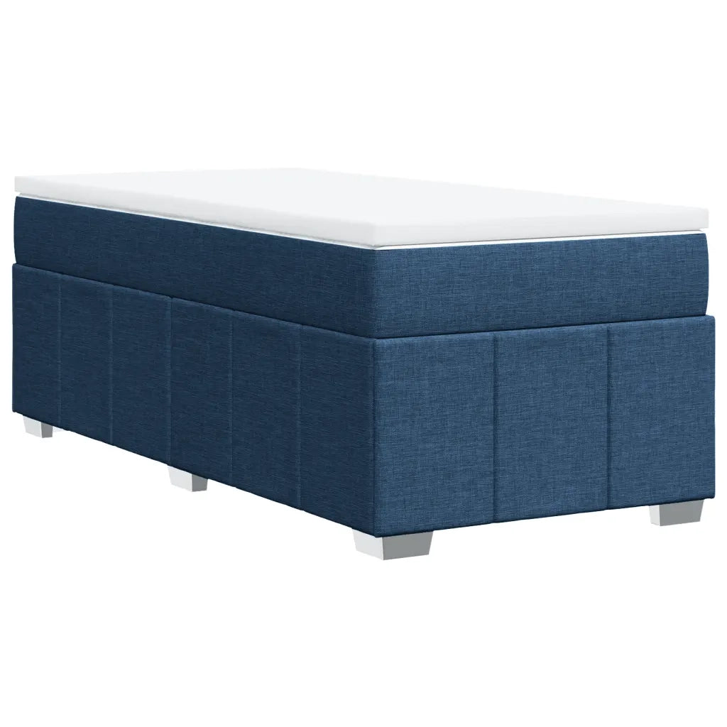 Giroletto a Molle con Materasso Blu 90x200 cm inTessuto 3285448