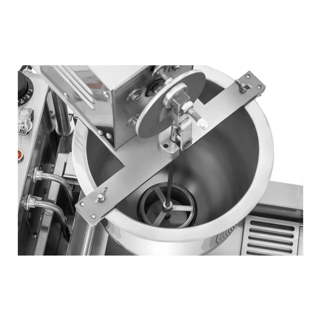 Macchina per ciambelle in acciaio inox da 3000 watt e 6 litri 14_0004892