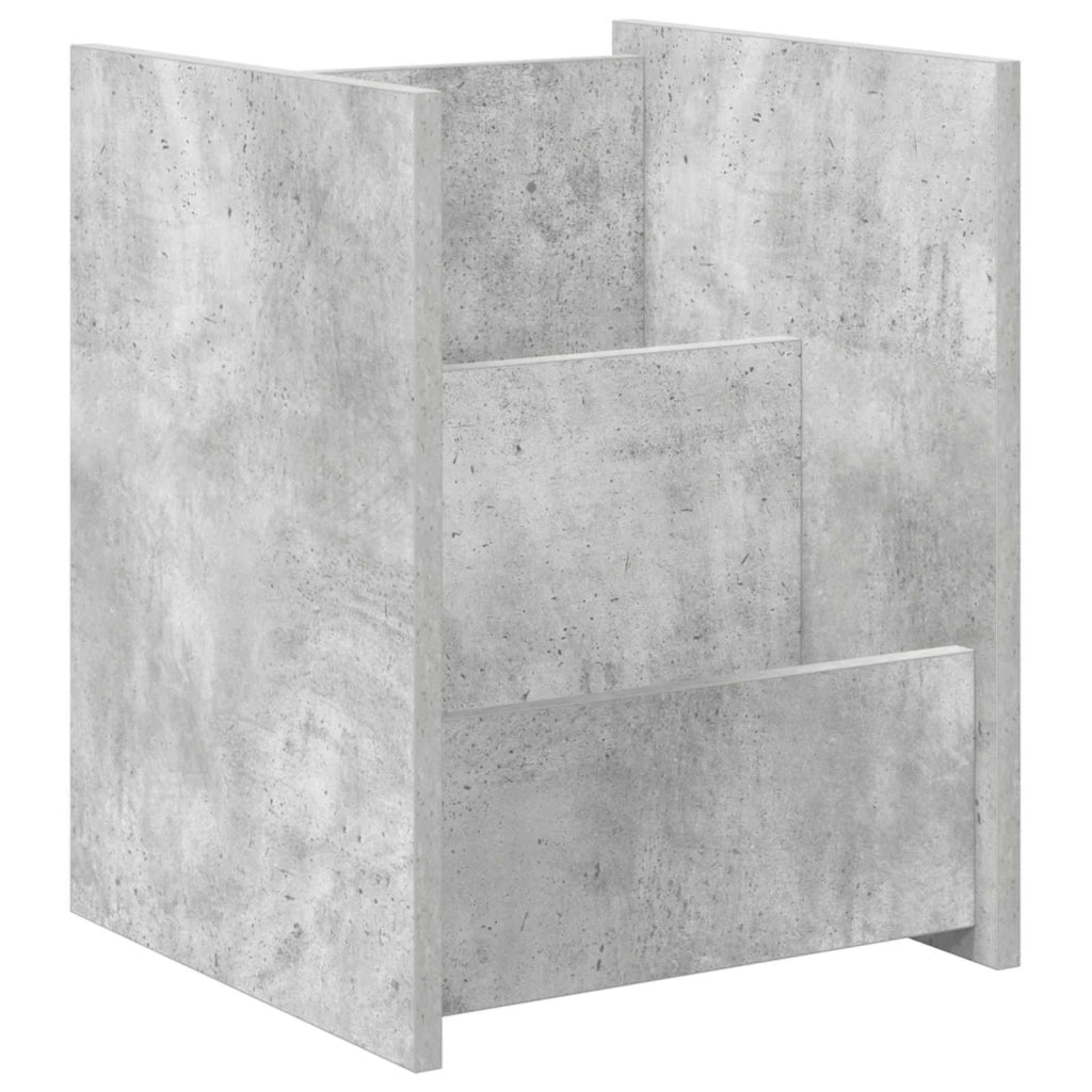 Scaffale per riviste Grigio Concret¨¨ 35 x 35 x 45 cm CFW3500978