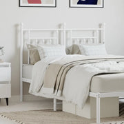 Testiera di Ricambio in Metallo Bianco 120 cm 353617