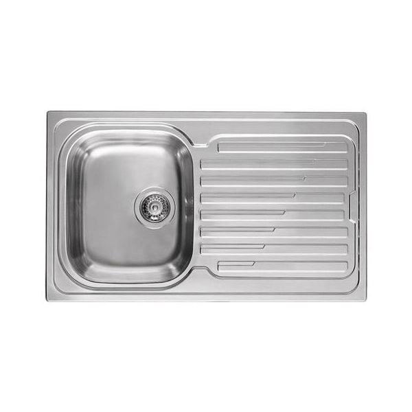Lavel inox 400 86x50 vasca sx lik400sacsx