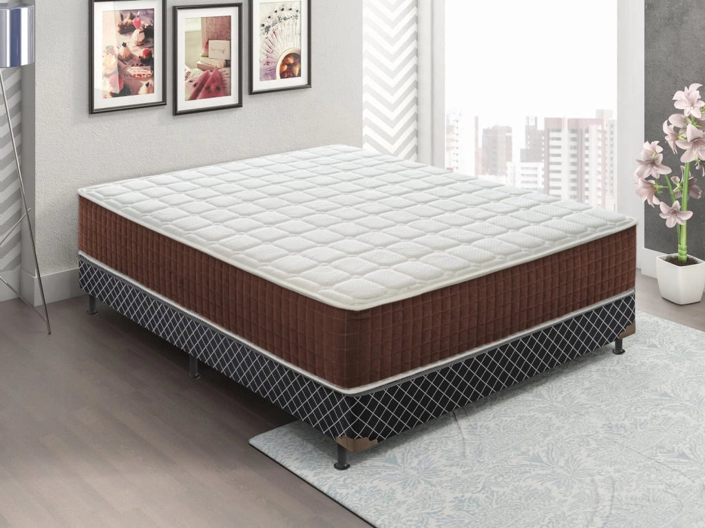 Materasso Singolo 80x190 in memory foam - Alto 28 cm - 5 cm memory foam - mod Imperial - Ortopedico