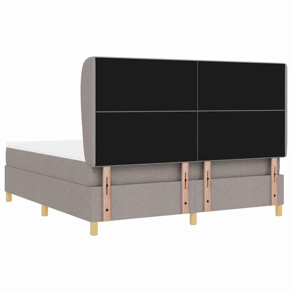 Letto a molle con materasso Talpa 200 x 180 cm Tessuto 3340771