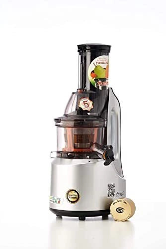 Siqur Salute 8388765572492 LIFE ENERGY PRO Estrattore Elettrico 240 W 60 rpm colore Silver
