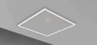 PANNELLO LED PANEL BIANCO IN ALLUMINIO 42W 4822LM CCT 3000K 4000K 6500K 59,1X59,1CM