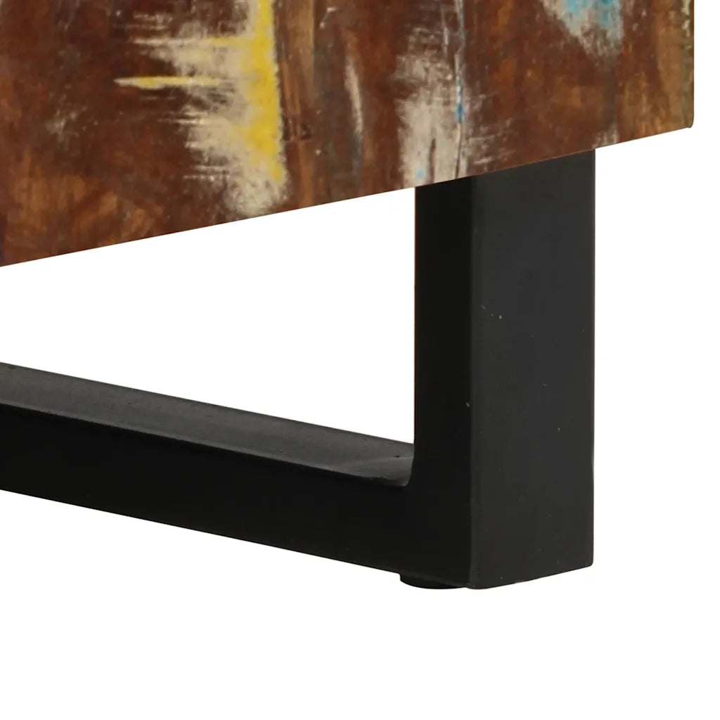 Mobile Lavabo-Armadietto da bagno 62x33x58 cm Legno Massello Recupero e Multistrato