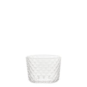 Zafferano Set 4 Bicchieri Veneziano Mixology Tumbler Basso 11 cl in Cristallo senza Piombo, Soffiati a Bocca e Lavorati a Mano, Trasparente