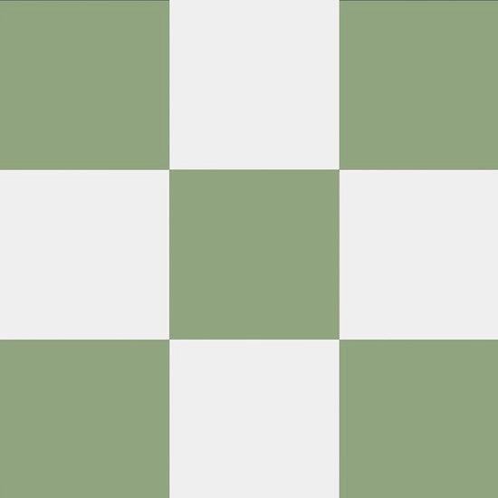 Pavimenti in vinile autoadesivi - Pavimenti acqua-resistenti e antiscivolo per cucina, bagno e soggiorno - Verde chiaro e bianco 30x30 cm, 10 pezzi