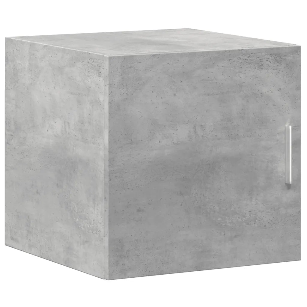Armadietto a Muro | Mobile a Parete Grigio Cemento 40x42,5x40 cm Legno Multistrato