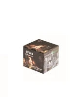 E-STYLO Set di 3 biocamini da tavolo moderni, perfetti per creare un’atmosfera accogliente e suggestiva durante cene, eventi o momenti di relax, 10cm X 10cm H. 8cm
