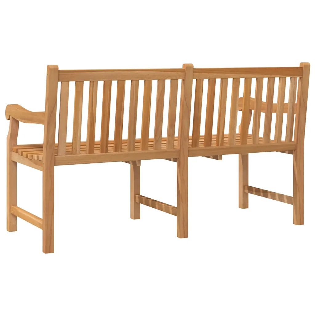 Panca da Giardino 150 cm in Legno Massello di Teak 316639