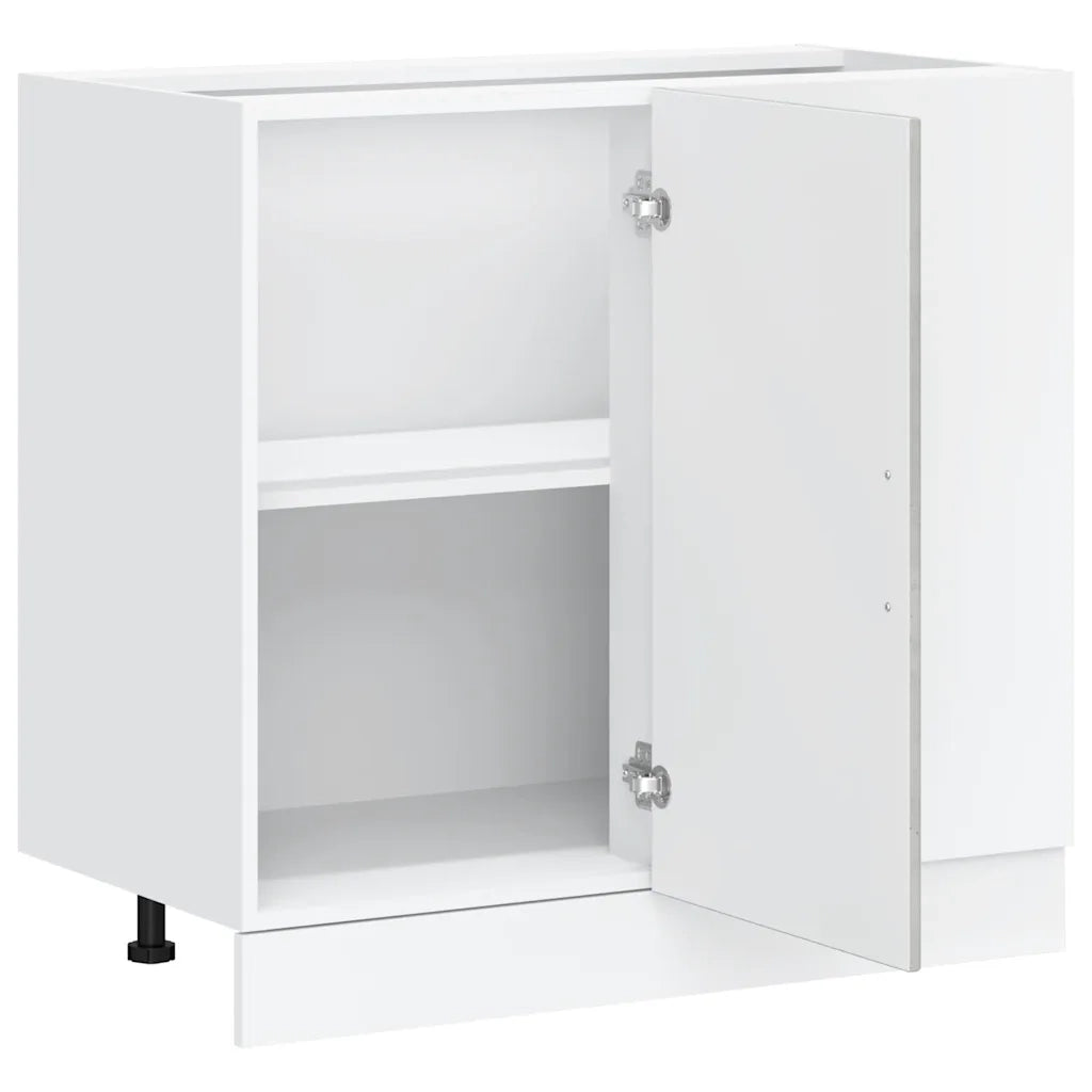 Base da Cucina Kalmar Grigio Cemento in Legno Multistrato 854322