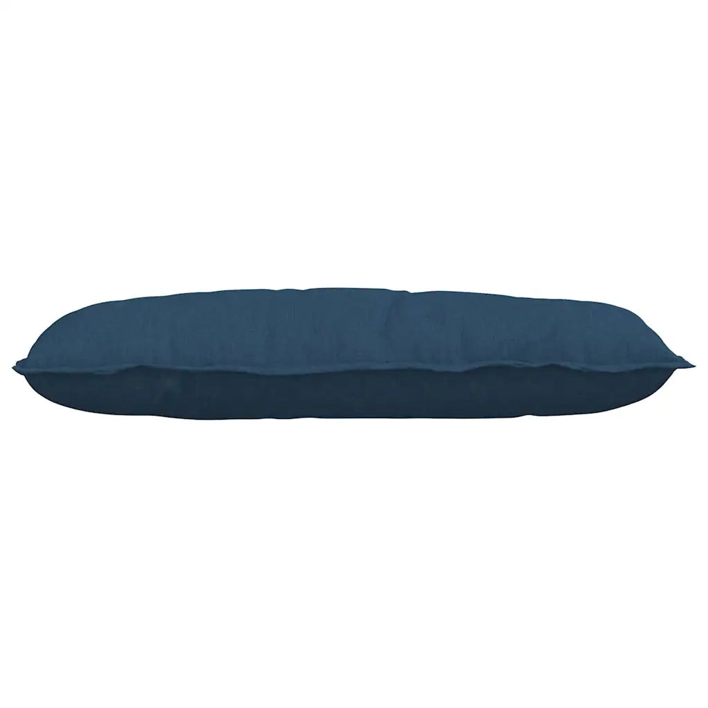 Cuscino per Schiena | Cuscino dorsale Blu 100 x 19 x 50 cm Tessuto