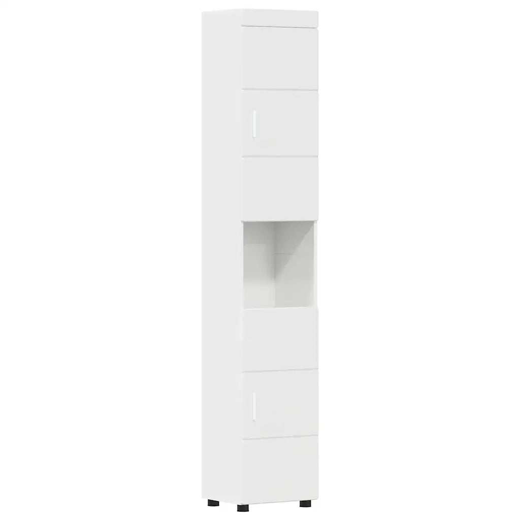Set di mobili per il bagno TULUM 5 pcs Bianco Lucido 3398058
