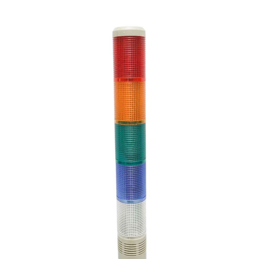 Colonna di segnalazione a LED 12-30V AC con sirena a 5 colori Breckner Germany