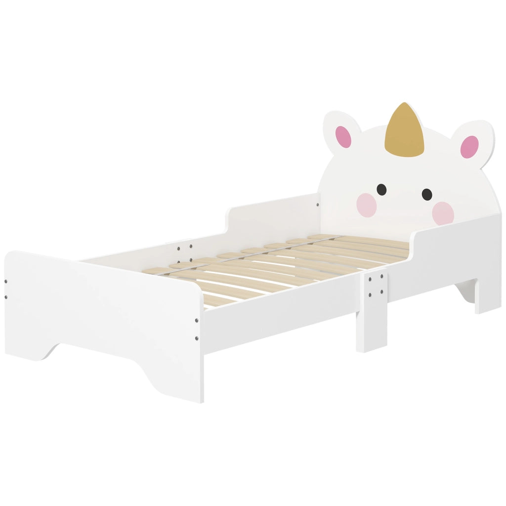 Letto a castello per bambini con rete a doghe ¨C zephmum ¨C rosa 143x74x67 cm