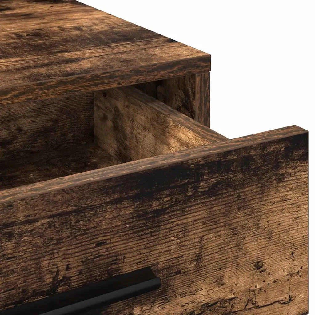 Tavolo da Trucco Rovere fumé 79 x 41 x 135 cm Legno multistrato 865086